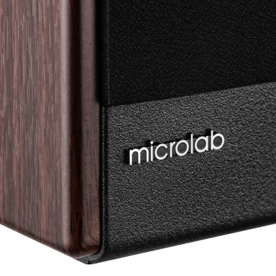 Акустическая система MICROLAB SOLO 4 2.0, 60w, mini-jack/bluetooth, коричневый