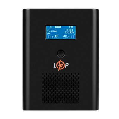 ДБЖ LogicPower LPE-B-PSW-800VA+ (500Вт) 10A з правильною синусоїдою 12V ДБЖ LogicPower LPE-B-PSW-800VA+ (500Вт) 10A з правильною синусоїдою 12V