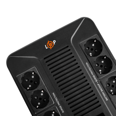 Лінійно-інтерактивний ДБЖ LP-600VA-8PS (360Вт)