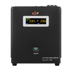 ИБП с правильной синусоидой 12V LPY-W-PSW-500VA+(350Вт)5A/10A