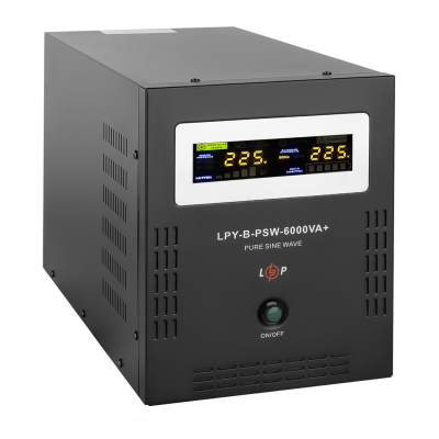 ДБЖ з правильною синусоїдою 48V LPY-B-PSW-6000VA+(4200Вт)10A/20A