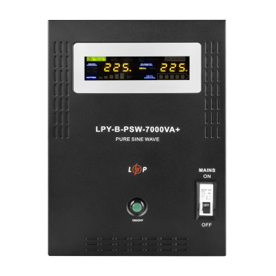 ДБЖ з правильною синусоїдою 48V LPY-B-PSW-7000VA+(5000Вт)10A/20A ДБЖ з правильною синусоїдою 48V LPY-B-PSW-7000VA+(5000Вт)10A/20A