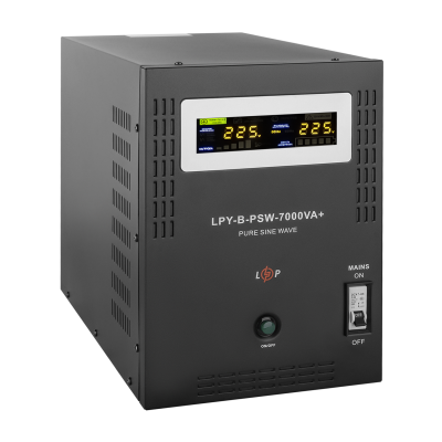ДБЖ з правильною синусоїдою 48V LPY-B-PSW-7000VA+(5000Вт)10A/20A