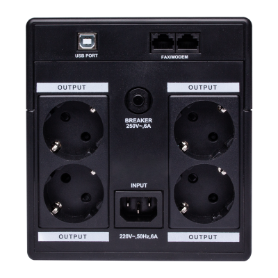 Лінійно-інтерактивний ДБЖ LPM-U1100VA-P (770Вт)
