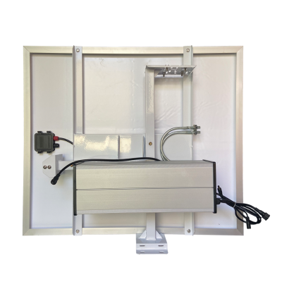 Сонячна панель для відеоспостереження з акумулятором GreenVision GV-002-80W-32Ah