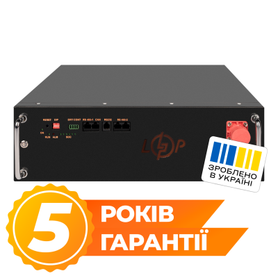 Аккумулятор LP LiFePO4 51,2V – 100 Ah (5120Wh) (BMS JK 100A/50А) RM RS485/CAN BL Аккумулятор LP LiFePO4 51,2V – 100 Ah (5120Wh) (BMS JK 100A/50А) RM RS485/CAN BL