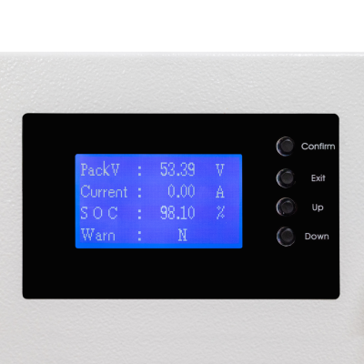 Акумулятор LP LiFePO4 51,2V - 230 Ah (11776Wh) (BMS SP 200A/100A) RM RS485/CAN LCD WH