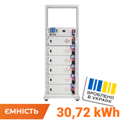 Аккумулятор LP LiFePO4 Battery HVM 307,2V 100Ah (30720 Wh) BMS 125А AB Lrack white