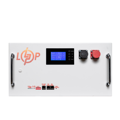 Аккумулятор LP LiFePO4 51,2V - 280 Ah (14336Wh) (BMS SP 200A/100А) RM RS485/CAN LCD WH