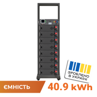 Акумулятор LP LiFePO4 Battery HVM 409,6V 100Ah (40960Wh) BMS 125А AB Lrack black