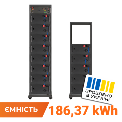Аккумулятор LP LiFePO4 Battery HVM 665,6V 280Ah (186368 Wh) BMS 160А P AB Lrack black Аккумулятор LP LiFePO4 Battery HVM 665,6V 280Ah (186368 Wh) BMS 160А P AB Lrack black