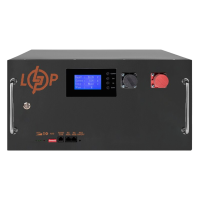 Акумулятор LP LiFePO4 51,2V - 160 Ah (8192Wh) (BMS SP 150A/100A) RM RS485/CAN LCD BL