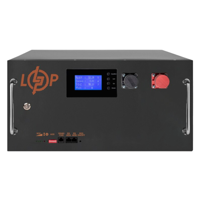 Аккумулятор LP LiFePO4 51,2V - 160 Ah (8192Wh) (RM RS485/CAN LCD BL SP 150A/100A)