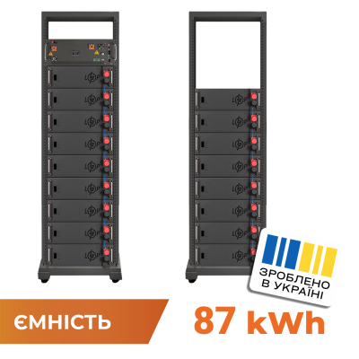 Аккумулятор LP LiFePO4 Battery HVM 870,4V 100Ah (87040 Wh) BMS 160А P AB Lrack black