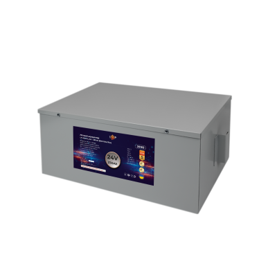 Аккумулятор LP LiFePO4 24V (25,6V) - 230 Ah (5888Wh) (BMS 150A/75A) металл Аккумулятор LP LiFePO4 24V (25,6V) - 230 Ah (5888Wh) (BMS 150A/75A) металл
