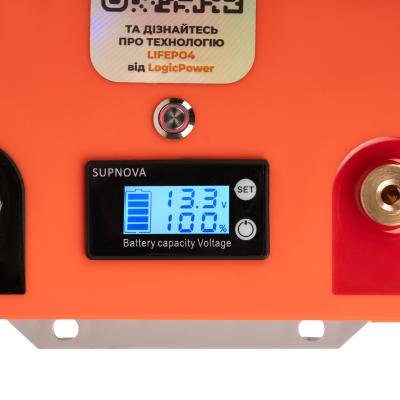Аккумулятор LP LiFePO4 25,6V - 160 Ah (4096Wh) (BMS 200A/100А) пластик LCD Smart BT