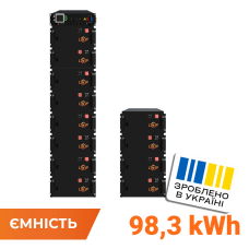 Высоковольтный аккумулятор LP LiFePO4 Battery HVM 614,4V 160Ah (98304 Wh) BMS 160А металл