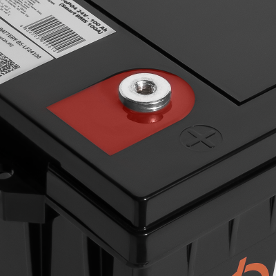 Аккумулятор LP LiFePO4 25,6V - 120 Ah (3072Wh) (Smart BMS 100А) с BT пластик для ИБП