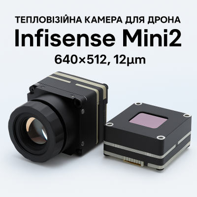 Тепловізійна камера Infisense Mini2 640×512, 12μm