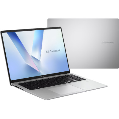 Ноутбук ASUS Vivobook 16 M1607KA-MB060 16" WUXGA IPS, AMD AI 7350, 16GB, F1TB, UMA, NoOS, Серебристый