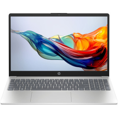 Ноутбук HP 15-fc0174ru 15.6" FHD IPS AG, AMD R7-5825U, 16GB, F1024GB, UMA, DOS, серебристый