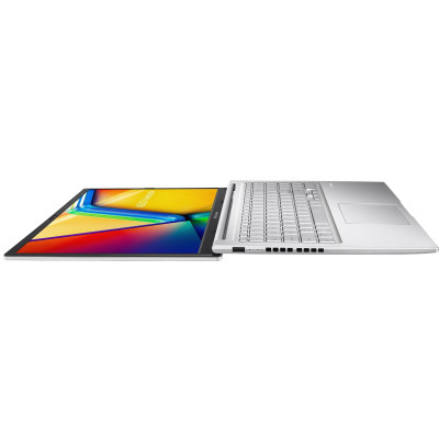 Ноутбук ASUS Vivobook 15 X1502VA-BQ490 15.6" FHD IPS, Intel i7-13620H, 16GB, F512GB, UMA, NoOS, Серебристый