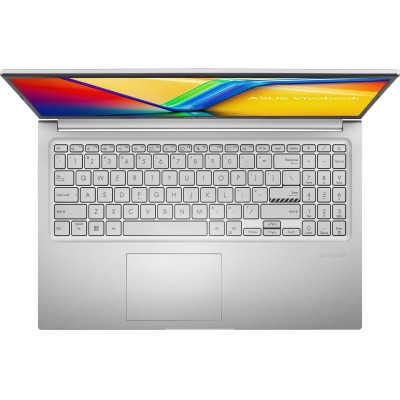 Ноутбук ASUS Vivobook 15 X1502VA-BQ490 15.6" FHD IPS, Intel i7-13620H, 16GB, F512GB, UMA, NoOS, Серебристый