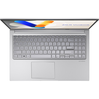 Ноутбук ASUS Vivobook 15 X1504VA-BQ2467 15.6" FHD IPS, Intel i3-1315U, 8GB, F512GB, UMA, NoOS, Серебристый