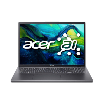 Ноутбук Acer Aspire 16 A16-71GM 16" WUXGA IPS, Intel U5-125H, 16GB, F512GB, NVD3050-6, Win11, серый