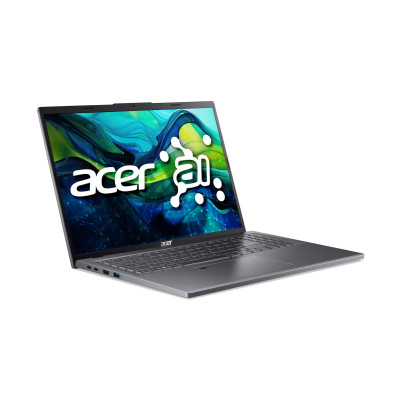 Ноутбук Acer Aspire 16 A16-71GM 16" WUXGA IPS, Intel U5-125H, 16GB, F512GB, NVD3050-6, Win11, серый