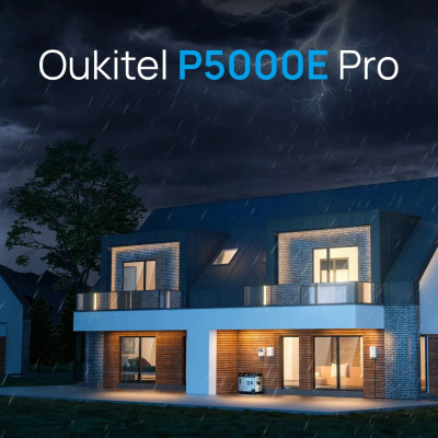 Портативная зарядная станция OUKITEL P5000E Pro 4000W 5120Wh