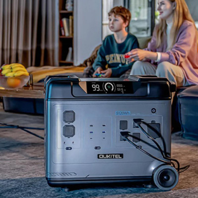 Портативная зарядная станция OUKITEL P5000E 2200W 5120Wh