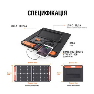 Солнечная панель Solar Saga 100 Jackery