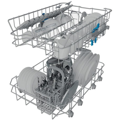 Посудомоечная машина Indesit встроенная, 10компл., A+, 45см, белый