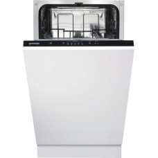 Посудомоечная машина Gorenje встраиваемая, 9компл., A++, 45см, белый