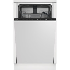 Посудомийна машина Beko вбудована, 10компл., A++, 45см, дисплей, білий