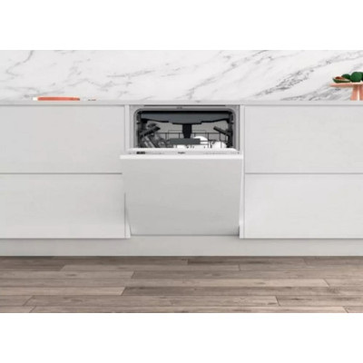 Посудомийна машина Whirlpool вбудована, 14компл., A+++, 60см, дисплей, інвертор, 3й кошик, білий