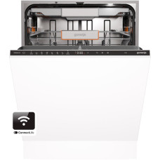 Посудомоечная машина Gorenje встраиваемая, 16компл., A+++, 60см, инвертор, Wi-Fi, AquaStop, сенсорн.упр, 3и корзины, белый