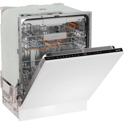 Посудомийна машина Gorenje вбудована, 16компл., A+++, 60см, інвертор, Wi-Fi, сенсорн.упр, 3і кошики, білий