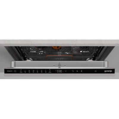 Посудомийна машина Gorenje вбудована, 16компл., A+++, 60см, інвертор, Wi-Fi, сенсорн.упр, 3і кошики, білий