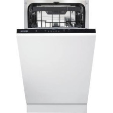 Посудомоечная машина Gorenje встраиваемая, 11компл., A++, 45см, AquaStop, 3й корзина, белая