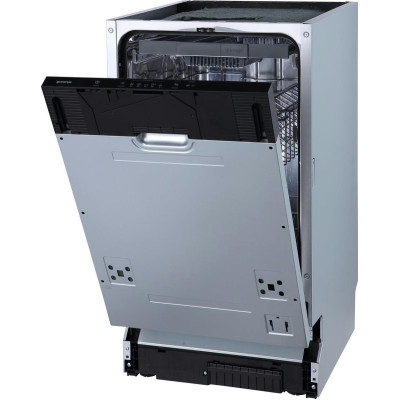 Посудомийна машина Gorenje вбудована, 11компл., A++, 45см, AquaStop, 3й кошик, білий