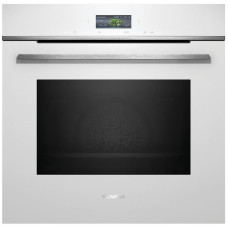 Духова шафа Siemens електрична, 71л, A+, дисплей, конвекція, піроліз, білий