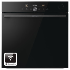Духовой шкаф Gorenje электрический, 77л, A+, пар, дисплей, Wi-Fi, черный