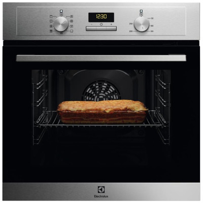 Духовой шкаф Electrolux электрический, 65л, A, дисплей, конвекция, нерж.