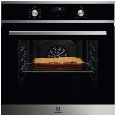 Духовой шкаф Electrolux электрический, 65л, A, дисплей, конвекция, черный