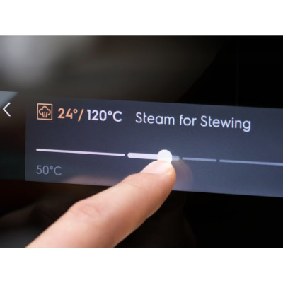 Духовой шкаф Electrolux электрический, 70л, А++, пар, дисплей, конвекция, ф-ция пароварки, телескопические направляющие, черный