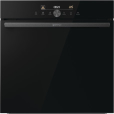 Духовой шкаф Gorenje электрический, 77л, A+, пар, дисплей, IconTouch, черный
