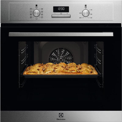 Духовой шкаф Electrolux электрический, 65л, A, пар, дисплей, конвекция, нерж.