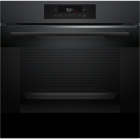 Духовой шкаф Bosch электрический, 76л, A, дисплей, конвекция, телескопические направляющие (2 уровня), черный